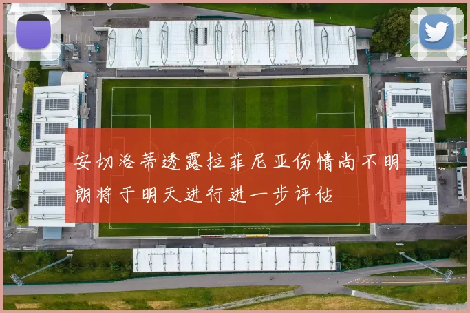 安切洛蒂透露拉菲尼亚伤情尚不明朗将于明天进行进一步评估
